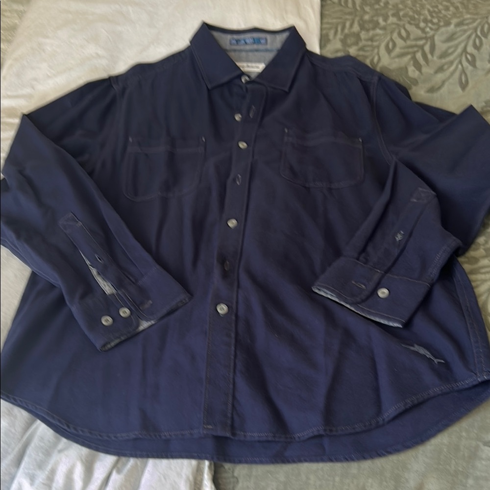 Tommy Bahama Navy Casual Button Down Shirt